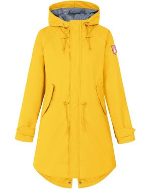 Derbe Funktionsmantel PU Friese Traveby Fisher Women - Gelb