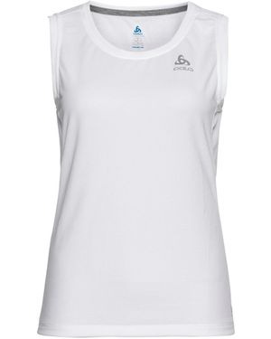 Odlo Tanktop Tank Crew Neck F-Dry 550851 - Weiß