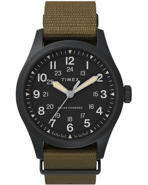 Timex Quarzuhr Expedition North® Field Post Solar - Schwarz