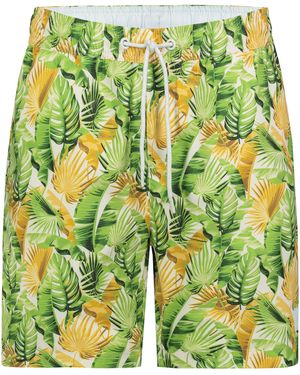 Sublevel Badeshorts Badehose schnelltrocknend mit Kordel - Grün