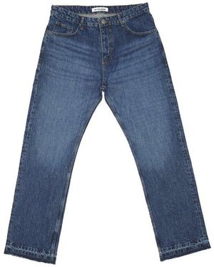 2Y Studios Bequeme Jeans 2Y Arun Open Hem Straight - Blau
