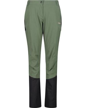 CMP Outdoorhose WOMAN LONG PANT SALVIA - Grün
