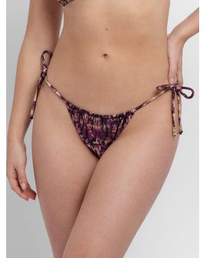 DORINA Bikini-Hose Amnesia (2er Pack) mit Bindebändern seitlich - Natur