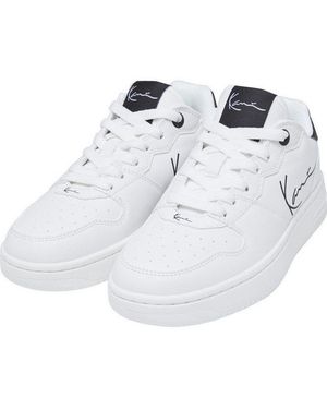 Karlkani Damen Kkfwkgs000009 89 Logo Gs Sneaker - Weiß