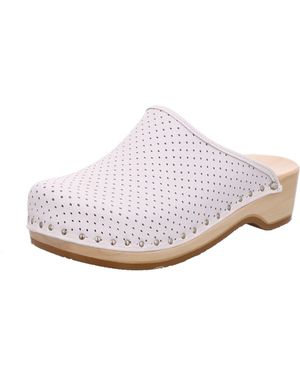 Berkemann Toeffel - weiss standa Clog - Weiß