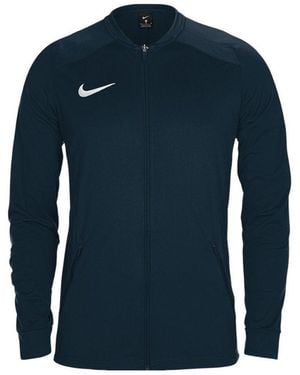 Nike Sweatjacke Performance Knit Trainingsjacke Polyester - Blau