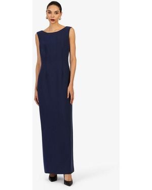 Kraimod Abendkleid Im Minimalistischen Design - Blau