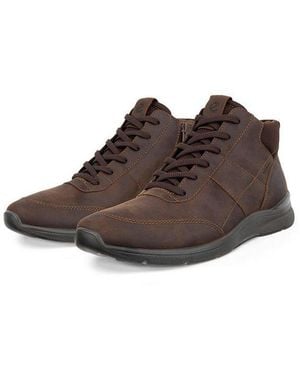 Ecco Irving Schnürboots Schnürstiefelette, Boots Mit Waterproof - Braun