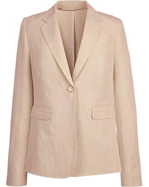 White Label Jackenblazer Leinenblazer - Natur