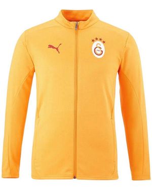 PUMA Sweatjacke Galatasaray Istanbul Trainingsjacke Polyester - Gelb