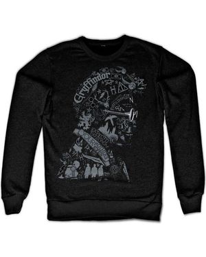 Harry Potter Rundhalspullover - Schwarz
