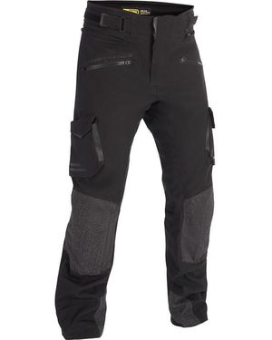 Lindstrands Motorradhose Textile Storbo Pants Black - Schwarz