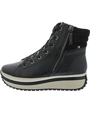 Rieker Schnürstiefelette - Schwarz