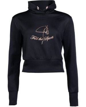 HKM Sweater Sweatshirt -Equestrian Rosegold- Style - Blau