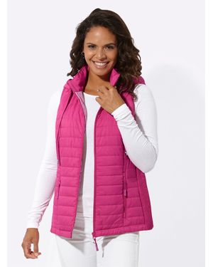 WITT Jerseyweste Steppweste - Pink