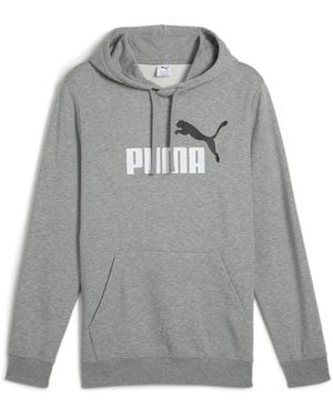 PUMA Kapuzensweatshirt ESS 2 COLOR NO. 1 LOGO HOODIE TR - Grau