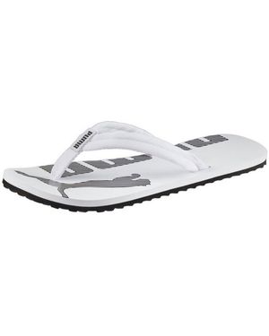 PUMA Zehensandalen Epic Flip Weiss/Schwarz - Weiß