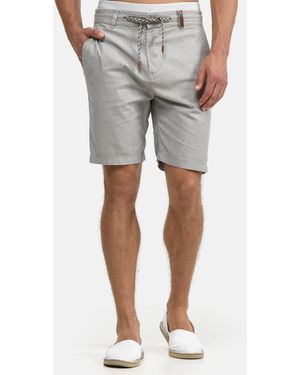 INDICODE Chinoshorts Bowmanville - Grau