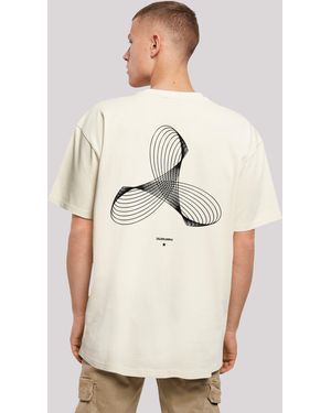 F4NT4STIC T-Shirt Geometrics - Natur