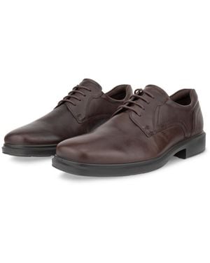 Ecco Helsinki 2 Schnürschuh, Freizeitschuh, Halbschuh, Schnürschuh Mit Herausnehmbarem Fußbett - Schwarz