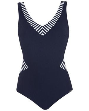 Sunflair Badeanzug Basic (1-St) Badeanzug - Blau