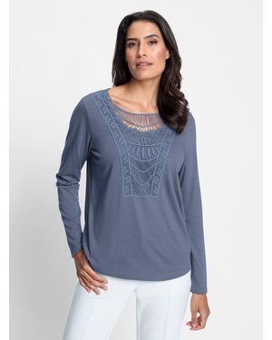 WITT T-Shirt Spitzenshirt - Blau