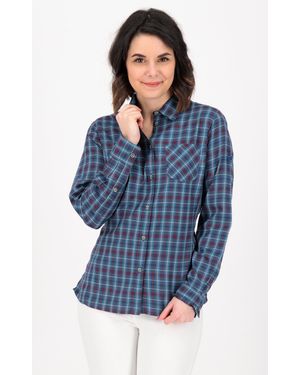 DEPROC Active Funktionshemd PHOENIX LONG Outdoorhemd, Trekkinghemd, hemd - Blau