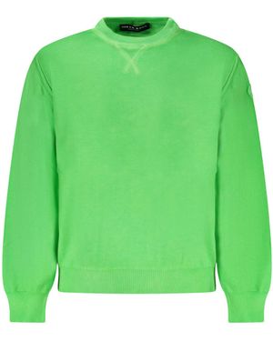 North Sails Strickpullover Grüner Kinderpullover mit Rundhalsausschnitt und Langarm