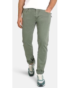 M·a·c 5-Pocket-Jeans Arne Pipe Summer Denim Light Weight Stretch - Grün