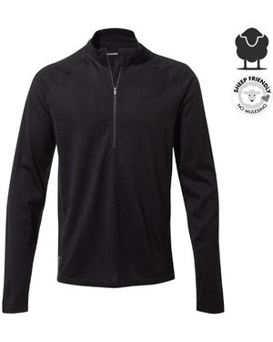 Craghoppers Langarmshirt - Schwarz