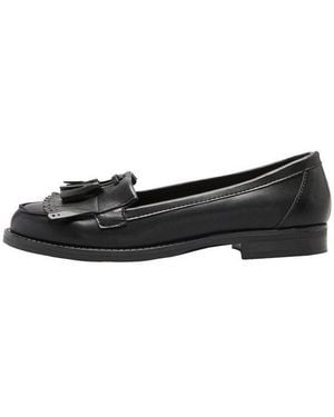 Lipsy Schlupf-Loafer Mit Fransen Und Quasten Loafer - Schwarz