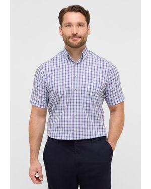 Eterna Kurzarmhemd COMFORT FIT NON IRON (bügelfrei) - Weiß