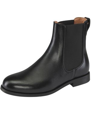 BOSS Lycia_Chbootie Chelseaboots Stiefelette, Schlupfboots Mit Stretcheinsätze - Schwarz