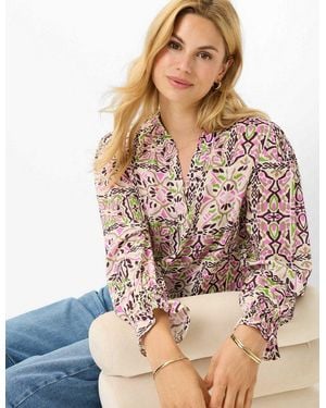 Brax Klassische Bluse Style - Braun