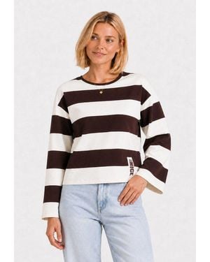 Key Largo Sweater Wsw Hampton Round (1Er) - Weiß