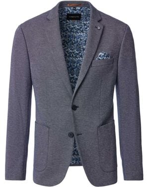 Venti Sweatshirt Sakko - Blau