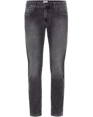 Camel Active Slim Fit 5-Pocket Cordhose - Grau