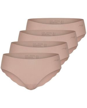 Sloggi Hipster 4Er Pack Zero Microfibre 2.0 (Spar-Set, 4-St) Hipster - Natur