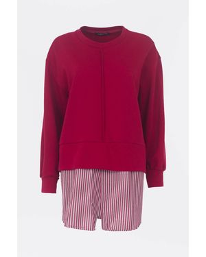 La Strada Sweatshirt - Rot