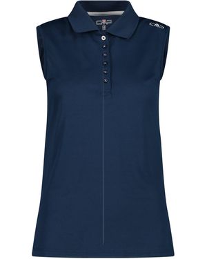 CMP Outdoorbluse Polo Shirt - Blau