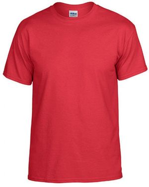 Gildan Rundhalsshirt DryBlend T-Shirt +Schnell trocknend - Rot