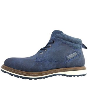 Bugatti Boots Schnürstiefelette - Blau