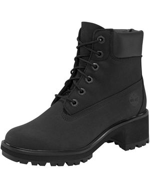 Timberland Kinsley Schnürstiefelette Winterschuhe, Winterstiefel, Schnürboots, Winterboots, Wasserdicht - Schwarz