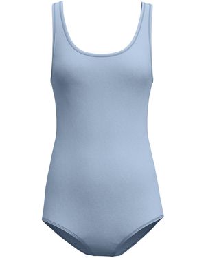 CALIDA Body Natural Comfort (1-tlg) mit drei Druckknöpfen zu öffnen - Blau