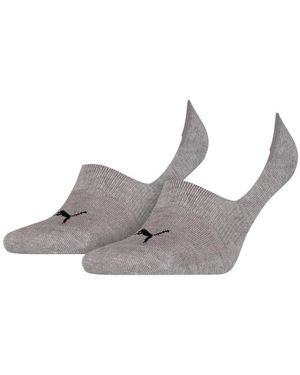 PUMA Kurzsocken Footie - Grau