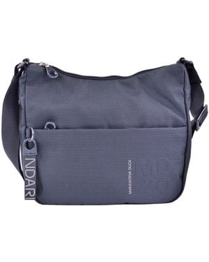 Mandarina Duck Schultertasche MD20 Medium Hobo QMTV37 - Blau