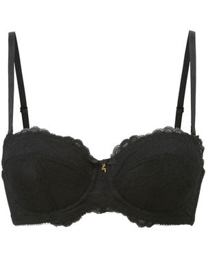 Gossard Multiway- Lace Trägerloser Push-Up Black (Bandeau BH, 1-tlg., Spitze/Netz) - Schwarz