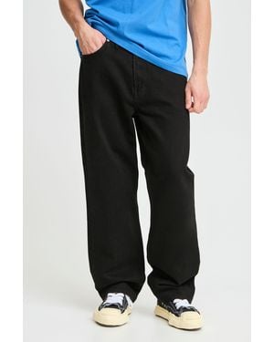 Solid Regular-fit-Jeans SDMILO Modische Jeanshose - Schwarz