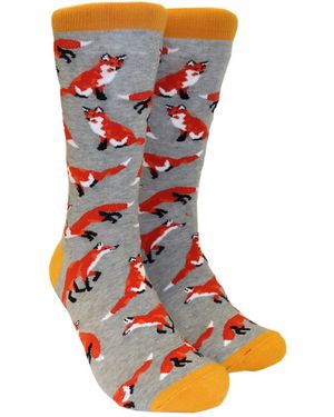 Soctopus Freizeitsocken Fuchs Socken in 43-46 im Paar - Blau