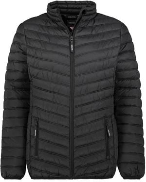 Sublevel Steppjacke Übergangsjacke leicht für Herbst & Winter Outdoor Freizeit - Schwarz